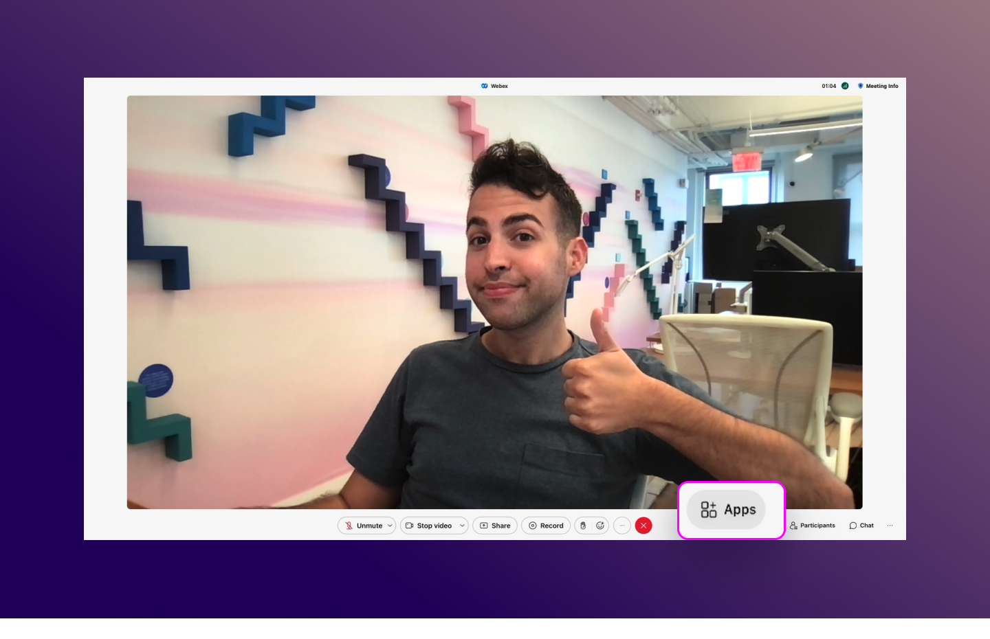 Thrive's Reset App in Webex Thrive Global FAQ